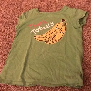 “That’s totally bananas” green, cute funny shirt
